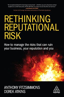 E-Book (epub) Rethinking Reputational Risk von Anthony Fitzsimmons, Derek Atkins