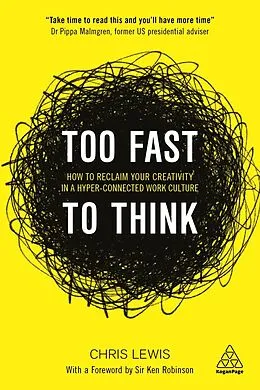 E-Book (epub) Too Fast to Think von Chris Lewis