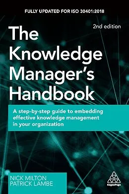 E-Book (epub) The Knowledge Manager's Handbook von Nick Milton, Patrick Lambe
