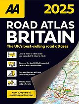 Couverture cartonnée Road Atlas Britain 2025 de 