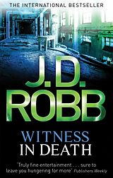 Couverture cartonnée Witness In Death de J. D. Robb