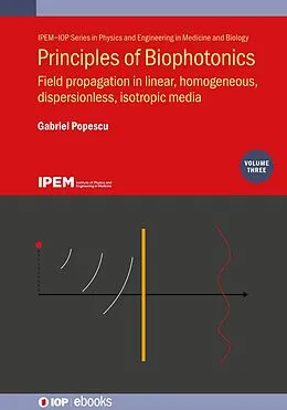 E-Book (epub) Principles of Biophotonics, Volume 3 von Gabriel Popescu