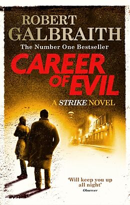 Couverture cartonnée Career of Evil de Robert Galbraith
