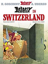 Couverture cartonnée Asterix 16 in Switzerland de Rene Goscinny