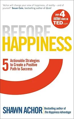 E-Book (epub) Before Happiness von Shawn Achor
