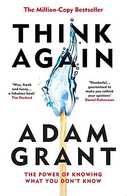 Couverture cartonnée Think Again de Adam Grant