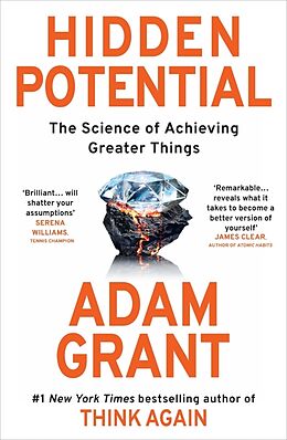 Couverture cartonnée Hidden Potential de Adam Grant