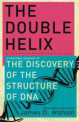 Couverture cartonnée The Double Helix de James Watson