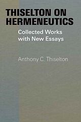 Livre Relié Thiselton on Hermeneutics de Anthony C. Thiselton