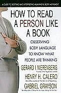 Kartonierter Einband How to Read a Person Like a Book von Gerard I Nierenberg, Henry H Calero, Gabriel Grayson