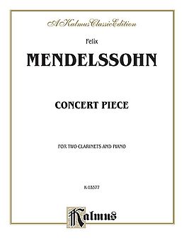 Felix Mendelssohn-Bartholdy Notenblätter Concert Piece
