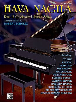  Notenblätter Hava Nagila Plus 12 celebrated Jewish Songs