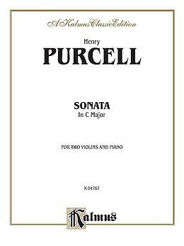 Henry Purcell Notenblätter Sonata in C Major