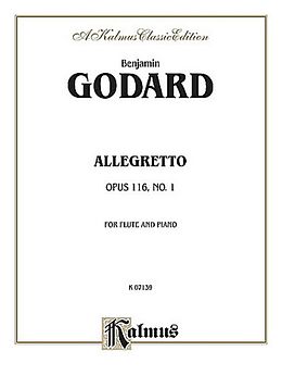 Benjamin Louis Paul Godard  Allegretto op.116 for flute and piano