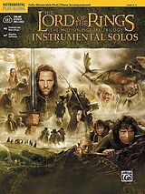 Couverture cartonnée The Lord of the Rings Instrumental Solos for Strings: Cello (with Piano Acc.), Book & CD [With CD (Audio)] de Tod (CON) Edmondson, Ethan (CON) Neuburg, Gallif