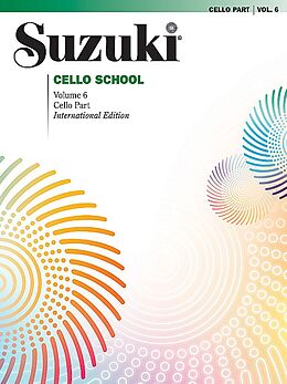 Shinichi Suzuki Notenblätter Suzuki Cello School vol.6