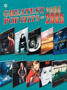  Notenblätter Greatest Pop Hits of 2005