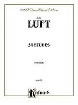 Julius Heinrich Luft Notenblätter 24 Etudes