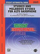 Willis Coggins Notenblätter Studies and melodious Etudes Level 2