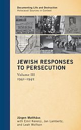 eBook (pdf) Jewish Responses to Persecution de Jürgen Matthäus