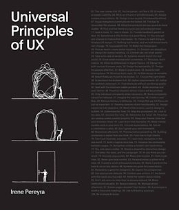 Livre Relié Universal Principles of UX de Irene Pereyra