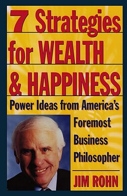 Couverture cartonnée 7 Strategies for Wealth & Happiness de Jim Rohn