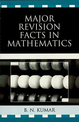 E-Book (epub) Major Revision Facts in Mathematics von B. N. Kumar
