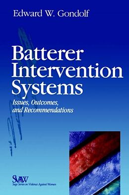 Couverture cartonnée Batterer Intervention Systems de Edward W. Gondolf