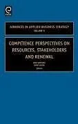 Fester Einband Competence Perspectives on Resources, Stakeholders and Renewal von