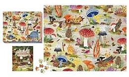  Mushrooms 500-Piece Puzzle de Meg Madden