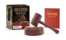  Law & Order: Mini Gavel Set with Sound de Chip Carter