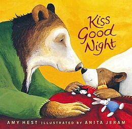 Reliure en carton indéchirable Kiss Good Night de Amy Hest, Anita Jeram