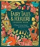 Fester Einband Fairy Tales & Folklore Coloring Book von Emelie Lidehall Oberg