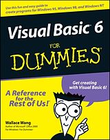 Couverture cartonnée Visual Basic 6 for Dummies de Wang