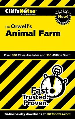 eBook (pdf) CliffsNotes on Orwell's Animal Farm de Daniel Moran