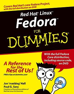 eBook (pdf) Red Hat Linux Fedora For Dummies de Jon 'maddog' Hall, Paul G. Sery