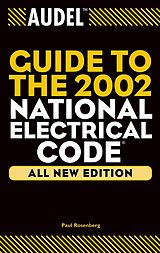 eBook (pdf) Audel Guide to the 2002 National Electrical Code de Paul Rosenberg