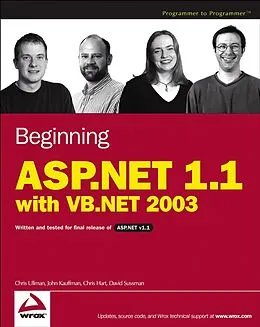 E-Book (pdf) Beginning ASP.NET 1.1 with VB.NET 2003 von Chris Ullman, John Kauffman, Chris Hart