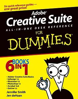 E-Book (pdf) Adobe Creative Suite All-in-One Desk Reference For Dummies, von Jennifer Smith, Jen deHaan