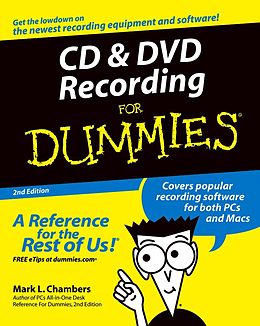 E-Book (pdf) CD and DVD Recording For Dummies von Mark L, Chambers