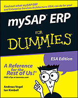 Kartonierter Einband MySAP ERP For Dummies von Andreas Vogel, Ian Kimbell