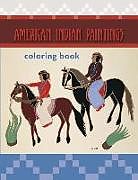 Kartonierter Einband American Indian Paintings Colouring Book von 