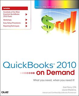 E-Book (epub) QuickBooks 2010 on Demand von Gail Perry, Laura Madeira