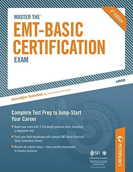 E-Book (epub) Master the EMT-Basic Certification Exam von Peterson'S