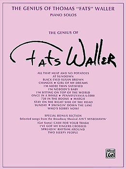  Notenblätter The Genius of Fats Wallerpiano solos