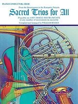 William Ryden Notenblätter Sacred Trios for all for 3 instruments