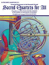  Notenblätter Sacred quartets for all