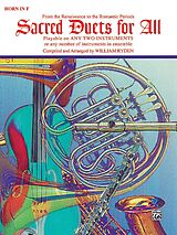 William Ryden Notenblätter Sacred Duets for all for 2 Horns in F