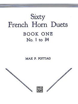 Max P. Pottag Notenblätter 60 Duets vol.1 (nos.1-34)