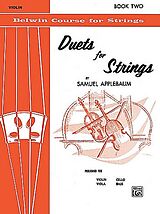 Samuel Applebaum Notenblätter Duets for Strings vol.2